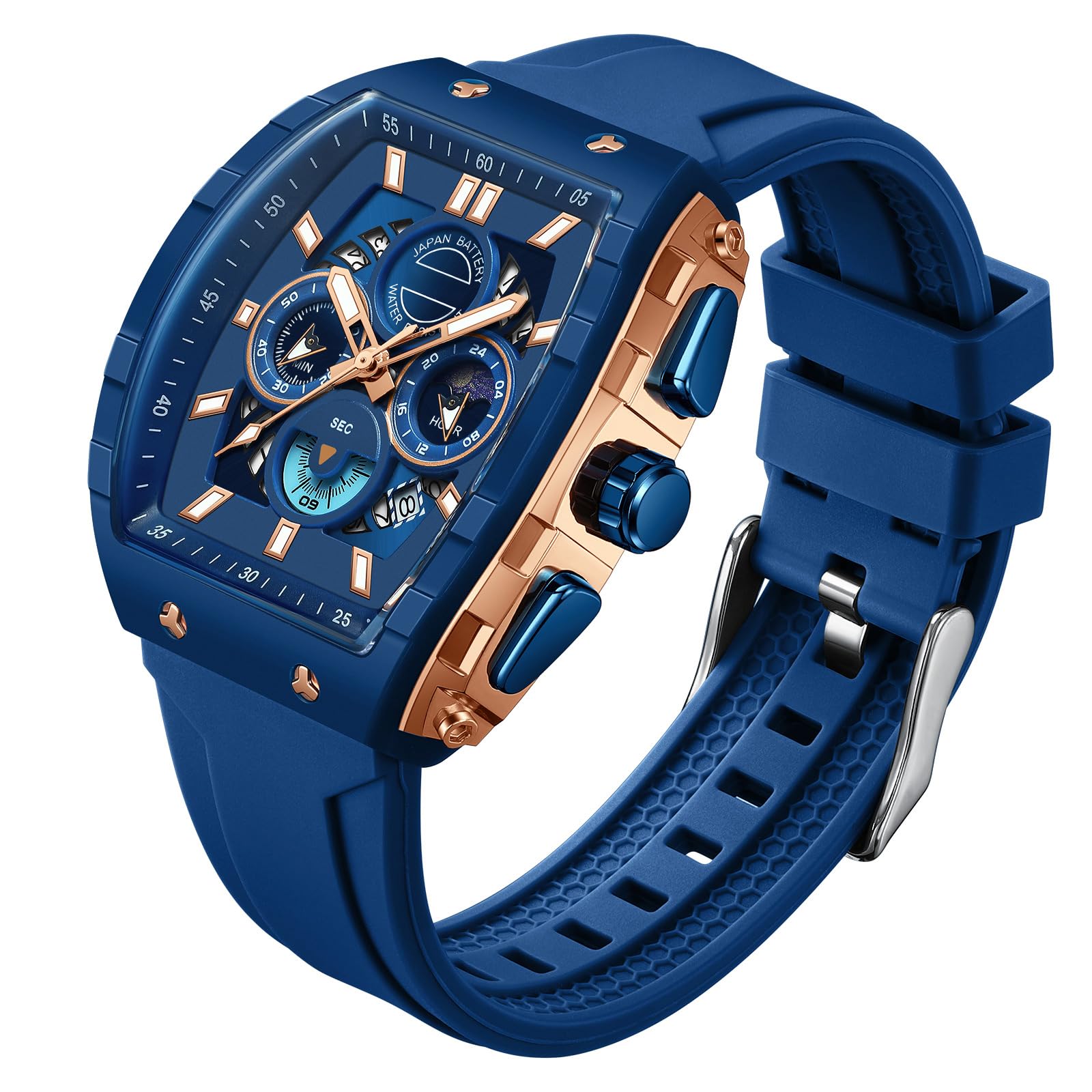Findtime Men Watch Chronograph Analogue
