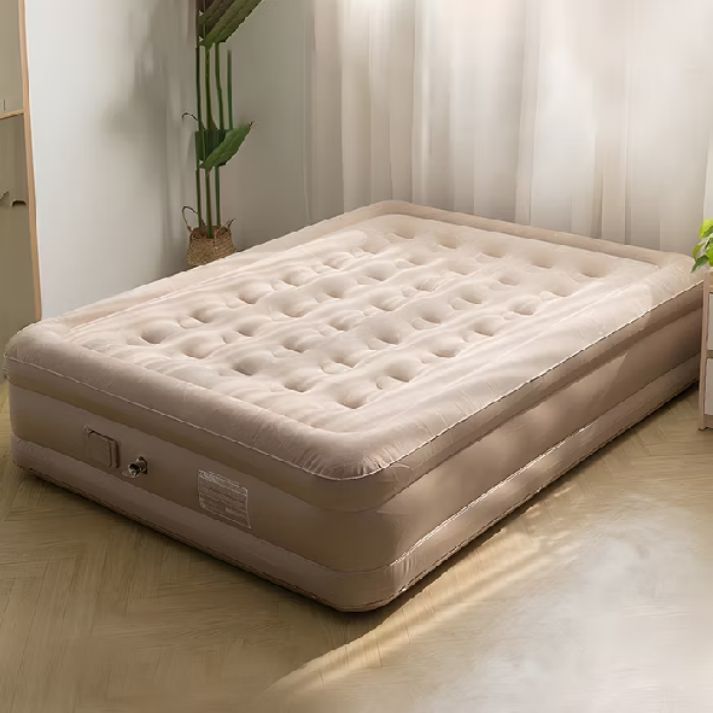Portable Travel-friendly Inflation Air Sofa Bed with a Rechargeable Pump